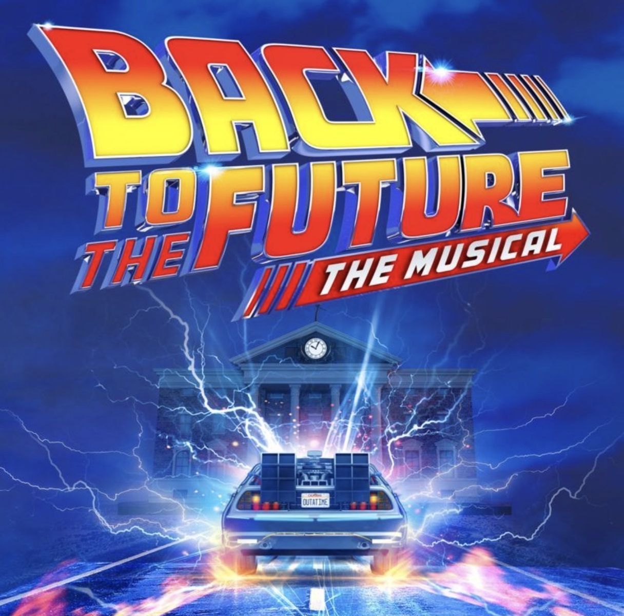 Amazing tickets. Back to the Future: The Musical at Eccles. Orchestra Row J near center. Seats 105 and 107