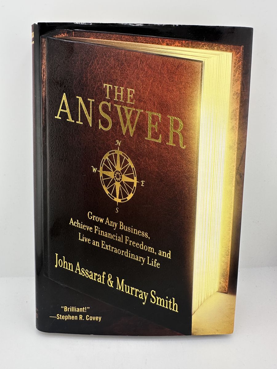 The Answer John Assaraf Murray Smith Hardcover Business Success Law Attraction