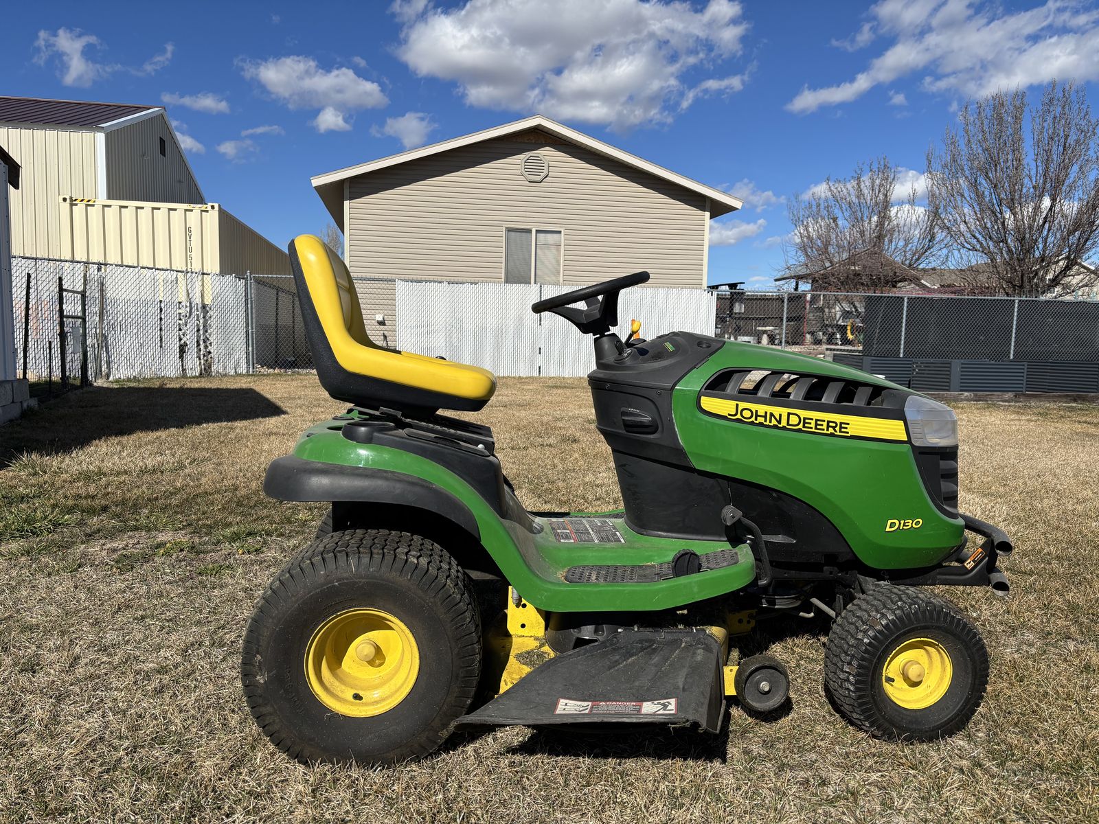 John Deere D130 Riding Mower