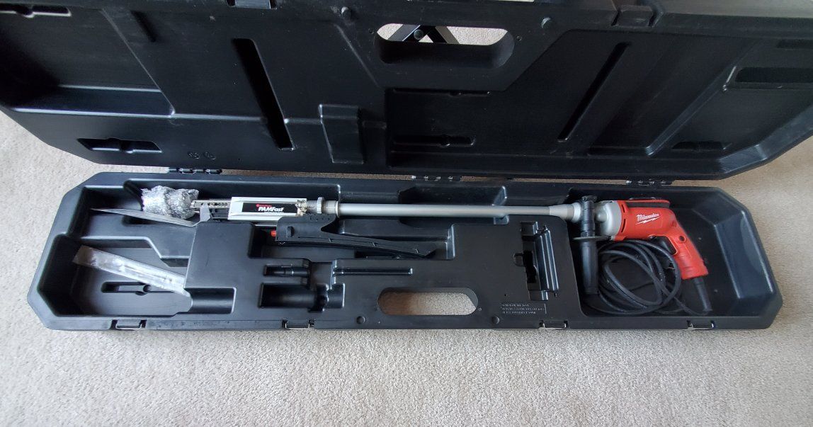 PAMFast AutoFeed Screw System w/ Milwaukee Screw Gun & Case – Complete Kit