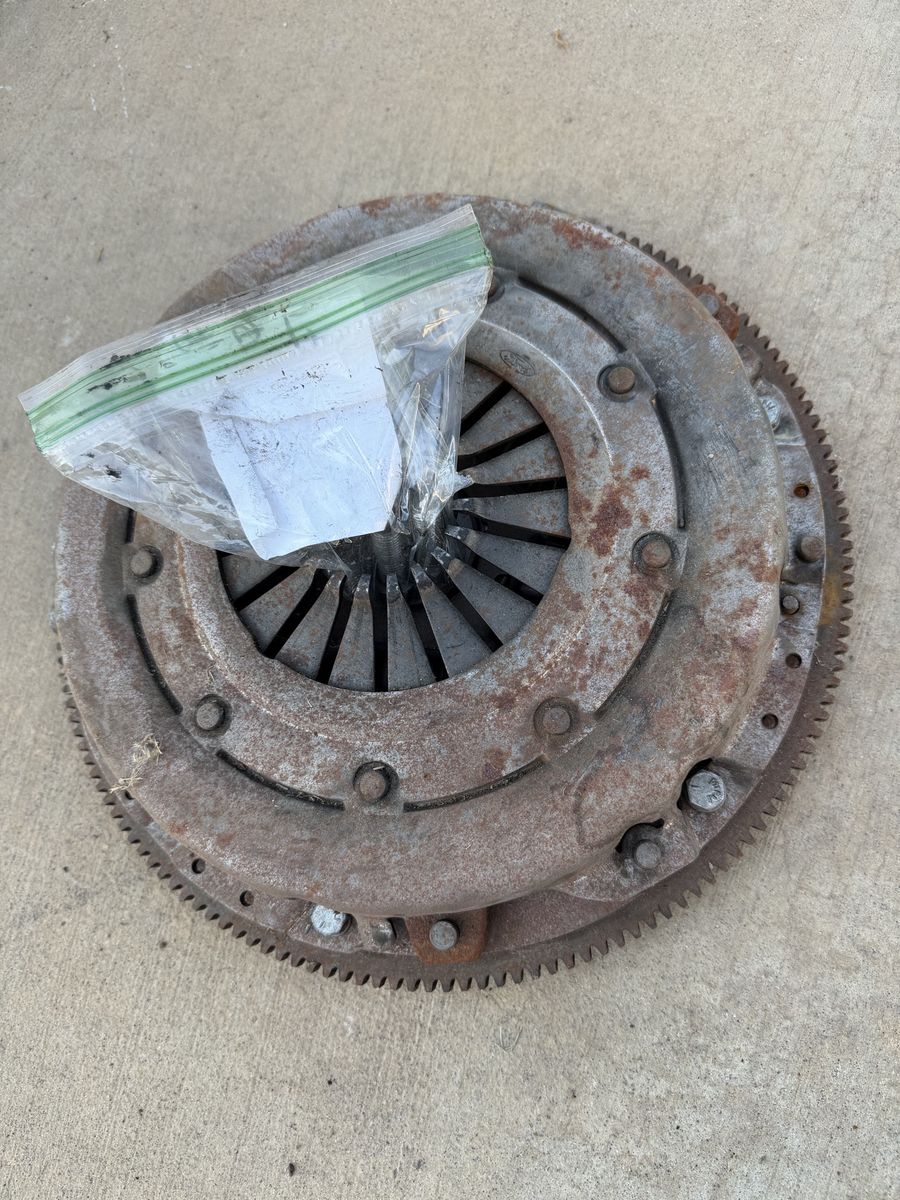 1969 Mustang Clutch Assembly and Flywheel with Hardware. 