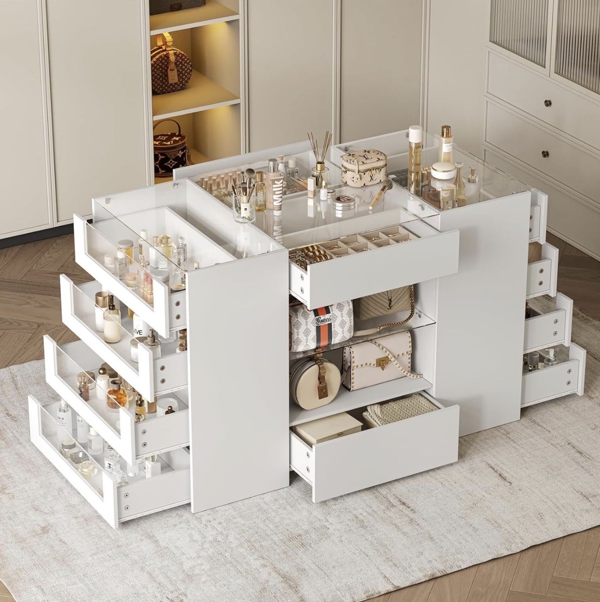 Brand New Closrt Island - Assembled