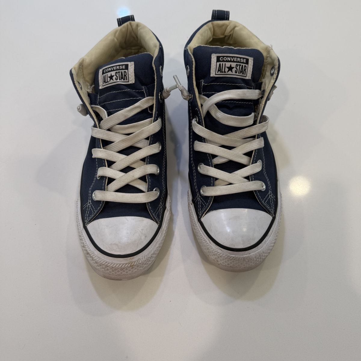 Converse All Star Chuck Taylor Navy Blue High Top Sneakers 10