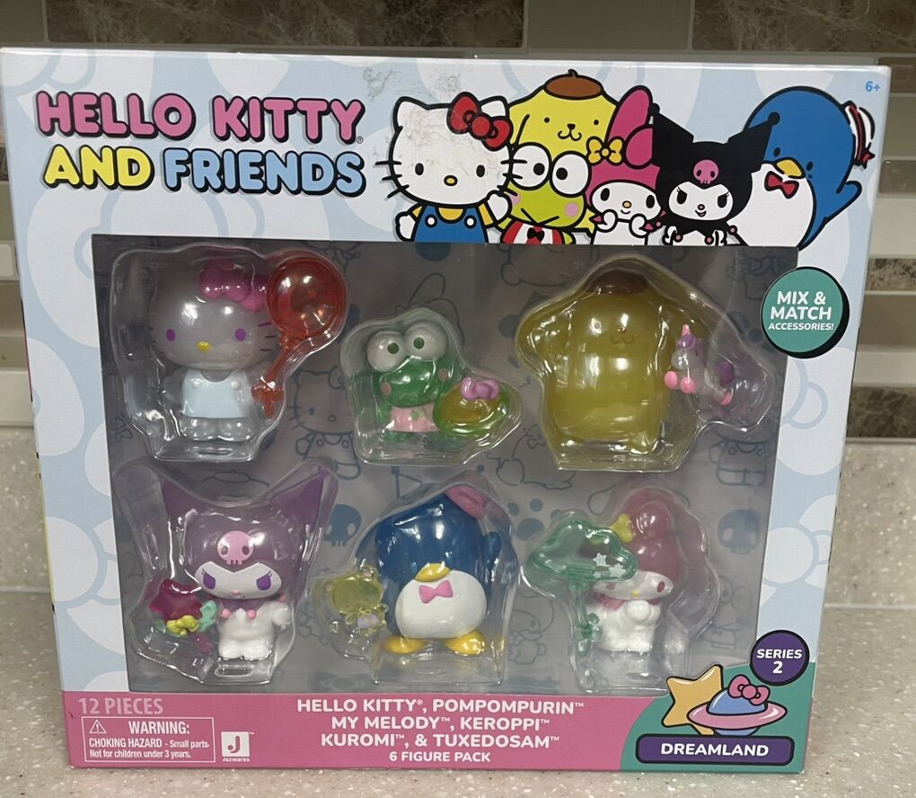 Hello Kitty and Friends 6-pack
