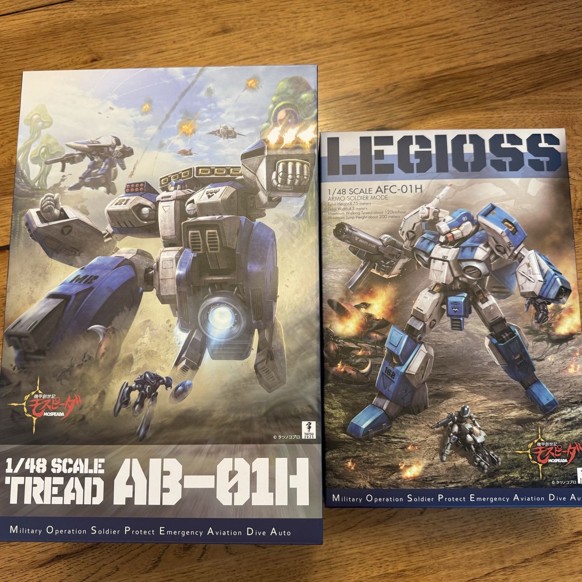 Sentinel RIOBOT Legioss Tread Mospeada Robotech