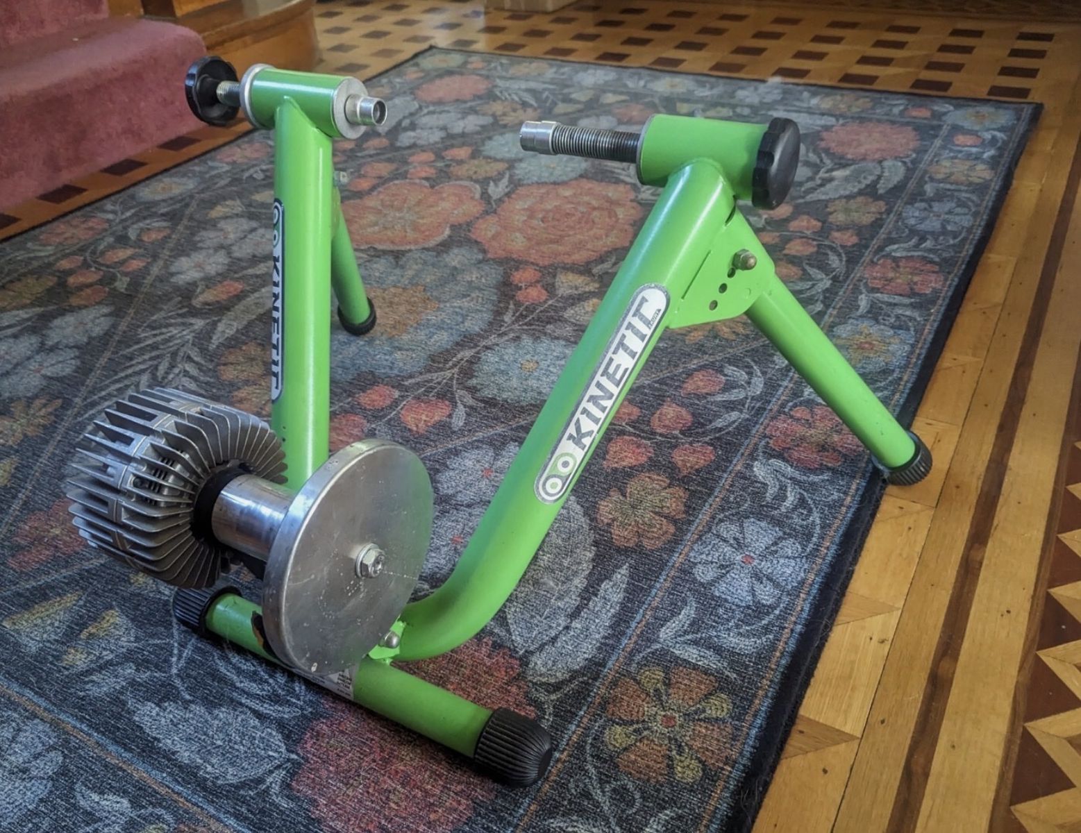Kinetic Road Machine Smart Control Bike Trainer - Green