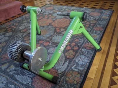 Kinetic Road Machine Smart Control Bike Trainer - Green