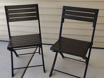 Patio chairs