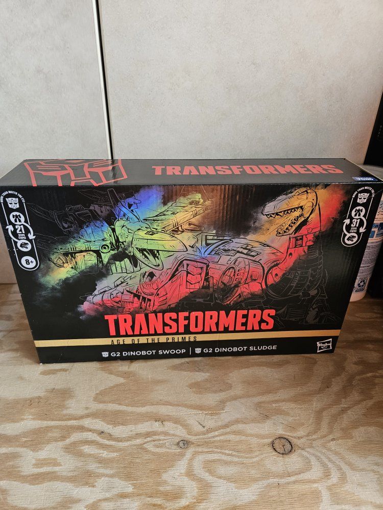 Transformers Age of the Primes G2 Dinobot Swoop & G2 Dinobot Sludge 2-Pack