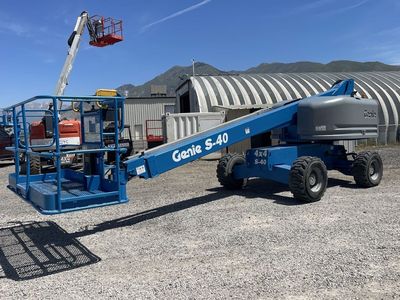 2018 Genie S40 4WD Diesel Boomlift • 1782 HRS • Warranty (id.5959)