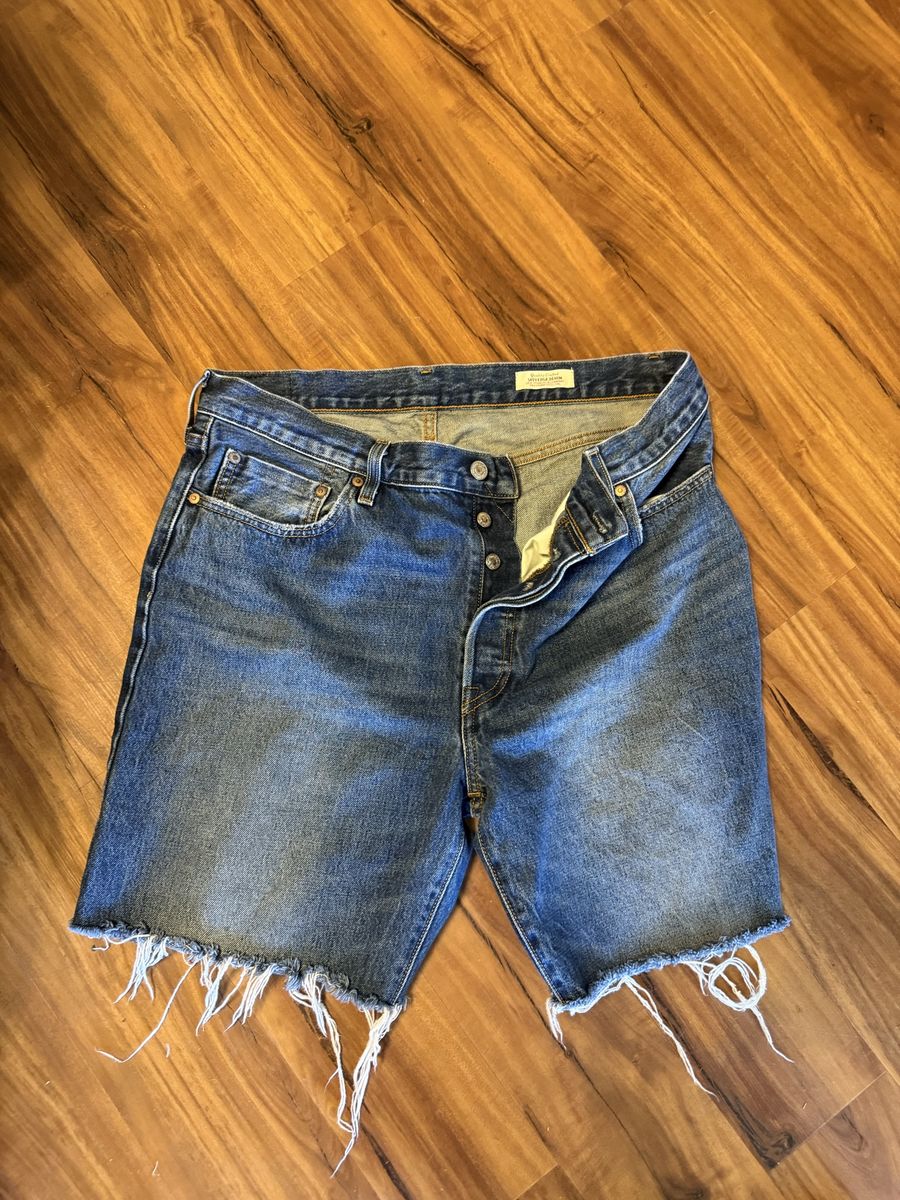 Levi's 501 '90s Original Fit Cut-Off Denim Shorts Blue Size W28 - Excellent Condition