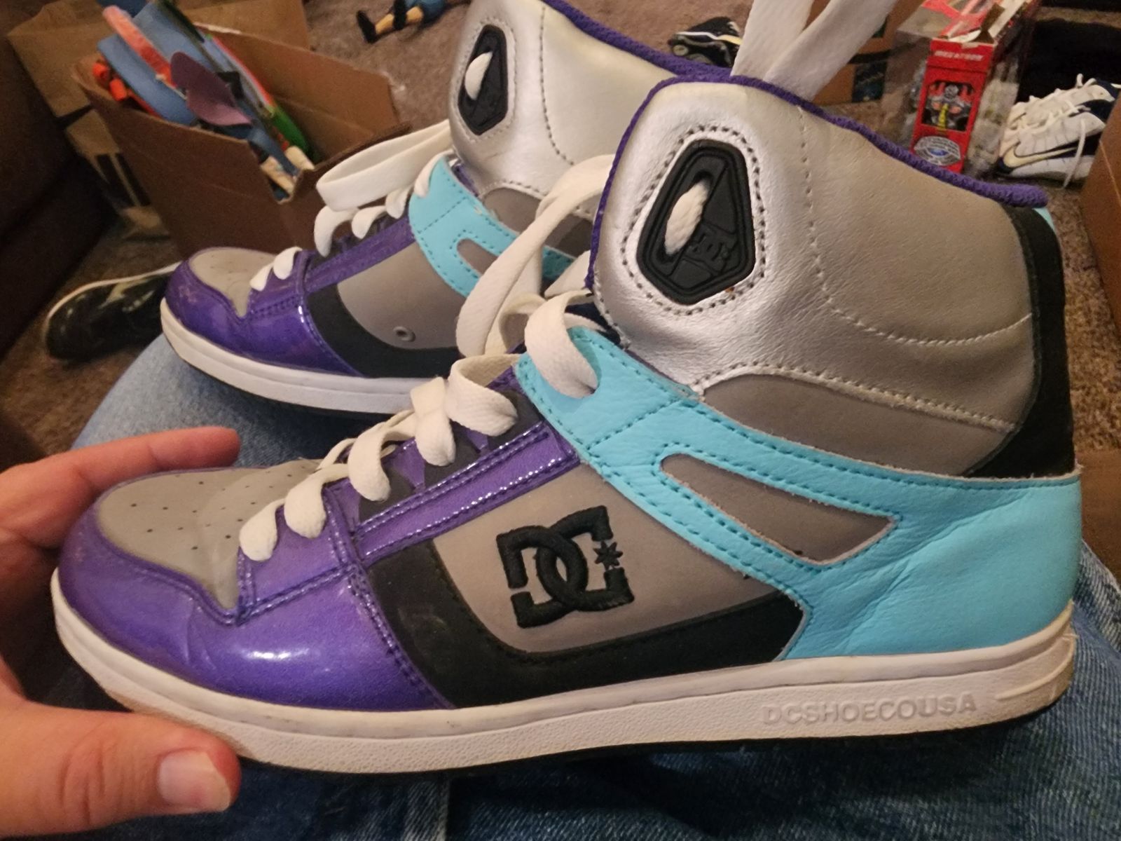 DC Rebound Hight Top Size 10