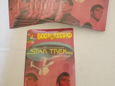 1979 15 STAR TREK RECORDS 45RPM