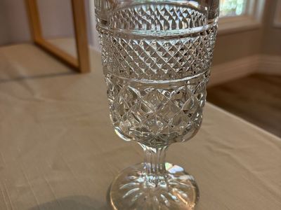 Vintage Pressed Glass Goblets – Set of 16 (or Sets of 4)