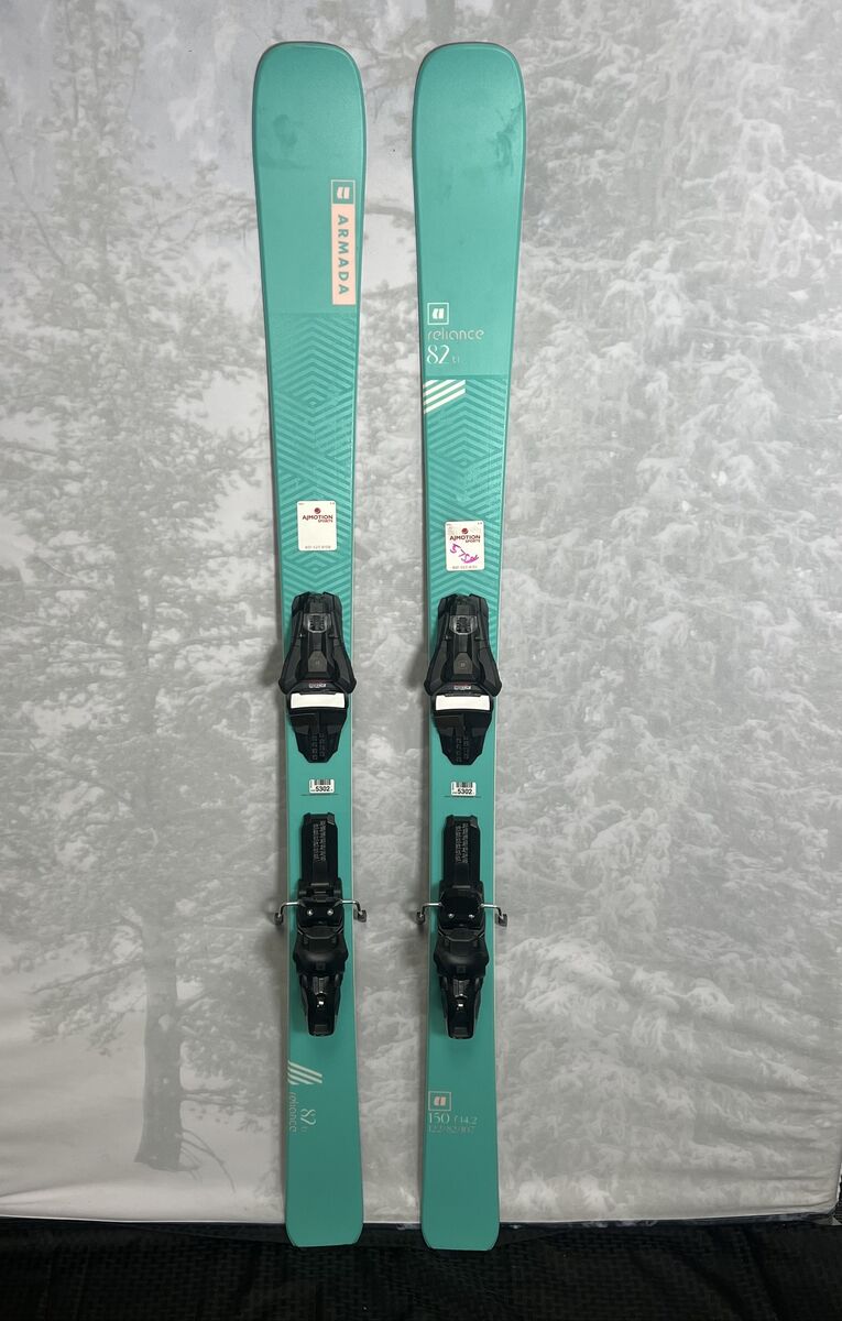 Lightly Used 2025 Armada Reliance 82 TI Skis 150cm w/ Armada Strive 11 GW Binding