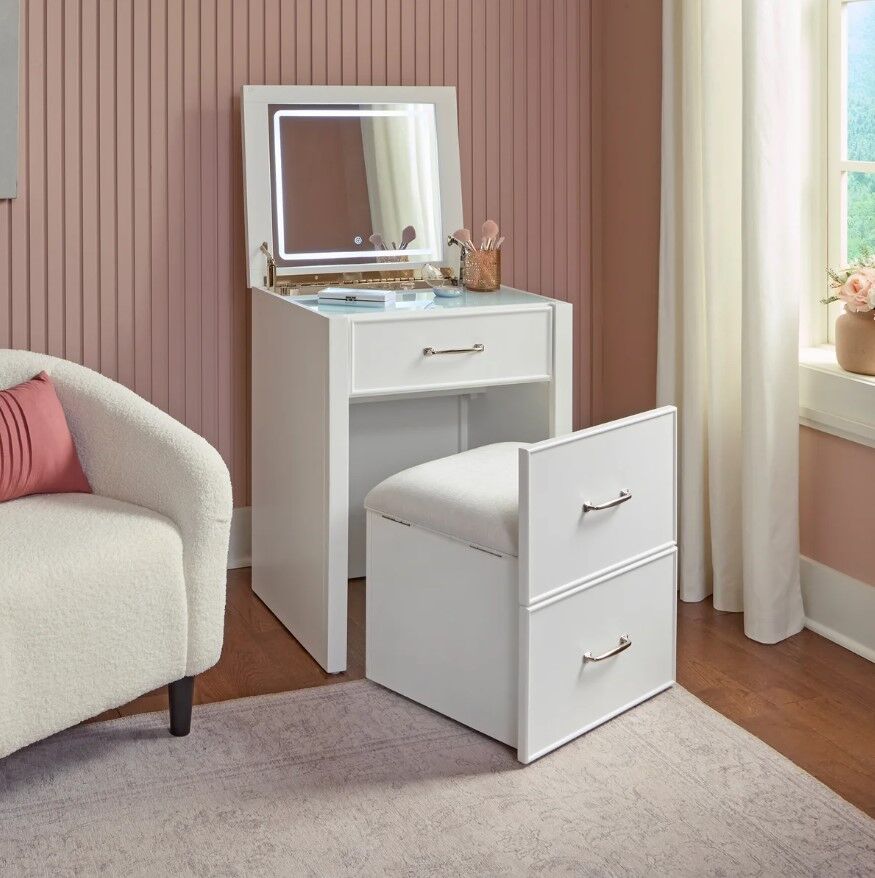 Odessa Lift-top Vanity with Mirror 1695584 #101939