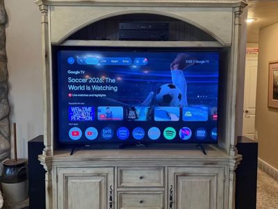 Large Entertainment Center fits 65" TV