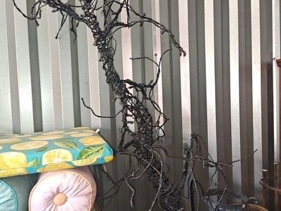 Lighted Black Spooky Tree Prop - Halloween / Seasonal Decor