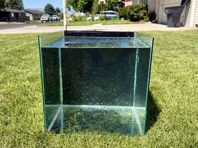 Imagitarium 14 Gallon rimless aquarium