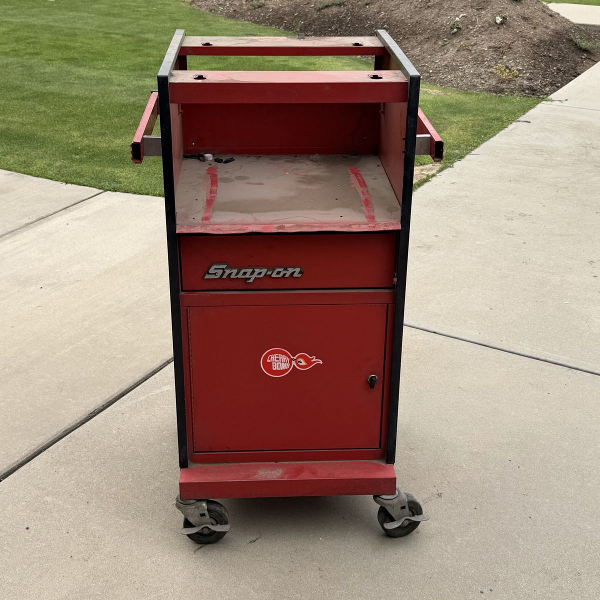 Snap On Tool Welding Diagnostic Cart Box Originally for Counselor II Oscilloscope
