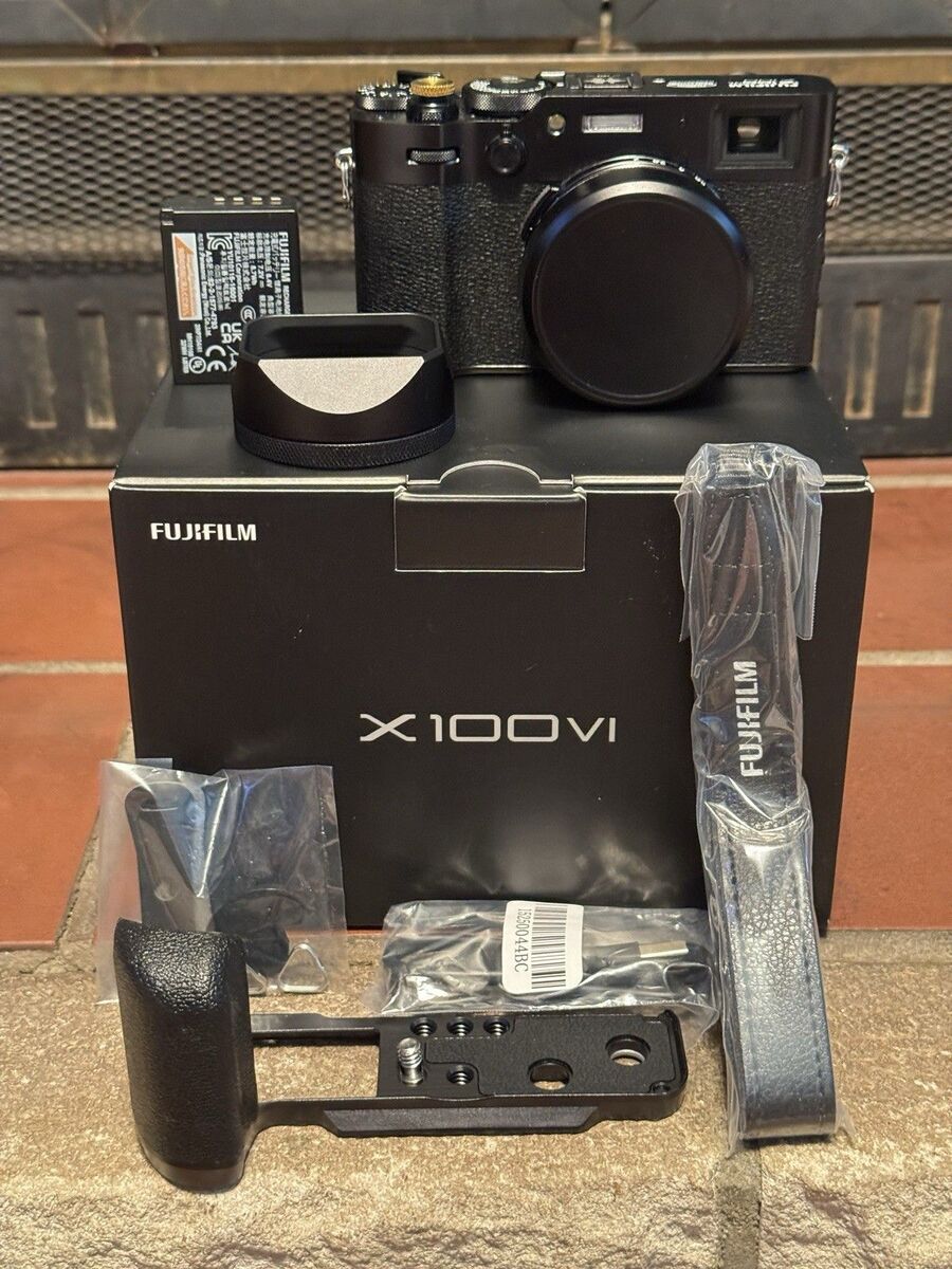 Fujifilm X100VI Camera w/ Only 4K Shutter And Xtras!!