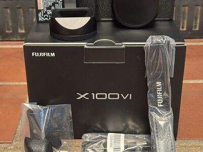 Fujifilm X100VI Camera w/ Only 4K Shutter And Xtras!!