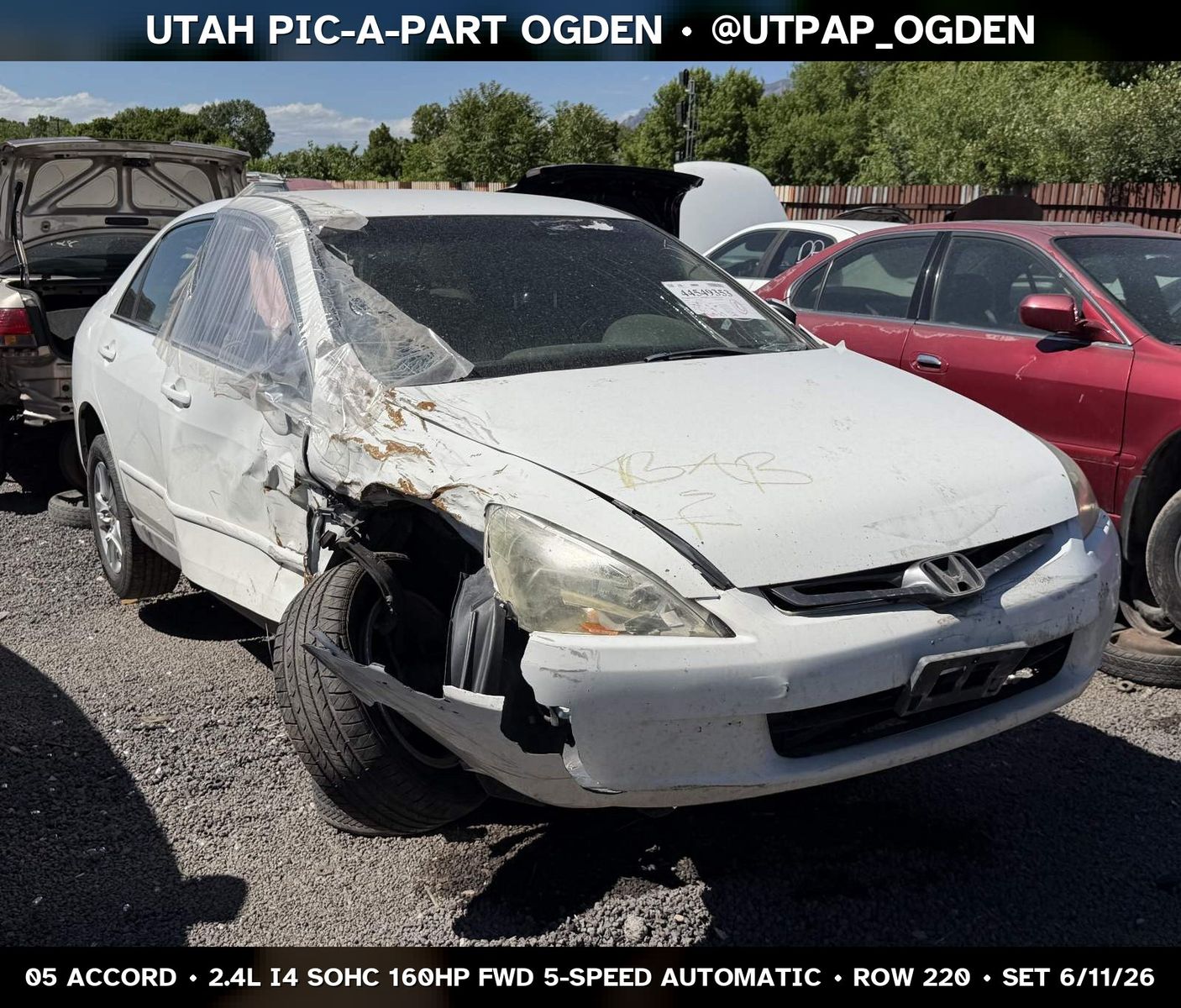 2005 Honda Accord Parts - UTPAP Ogden