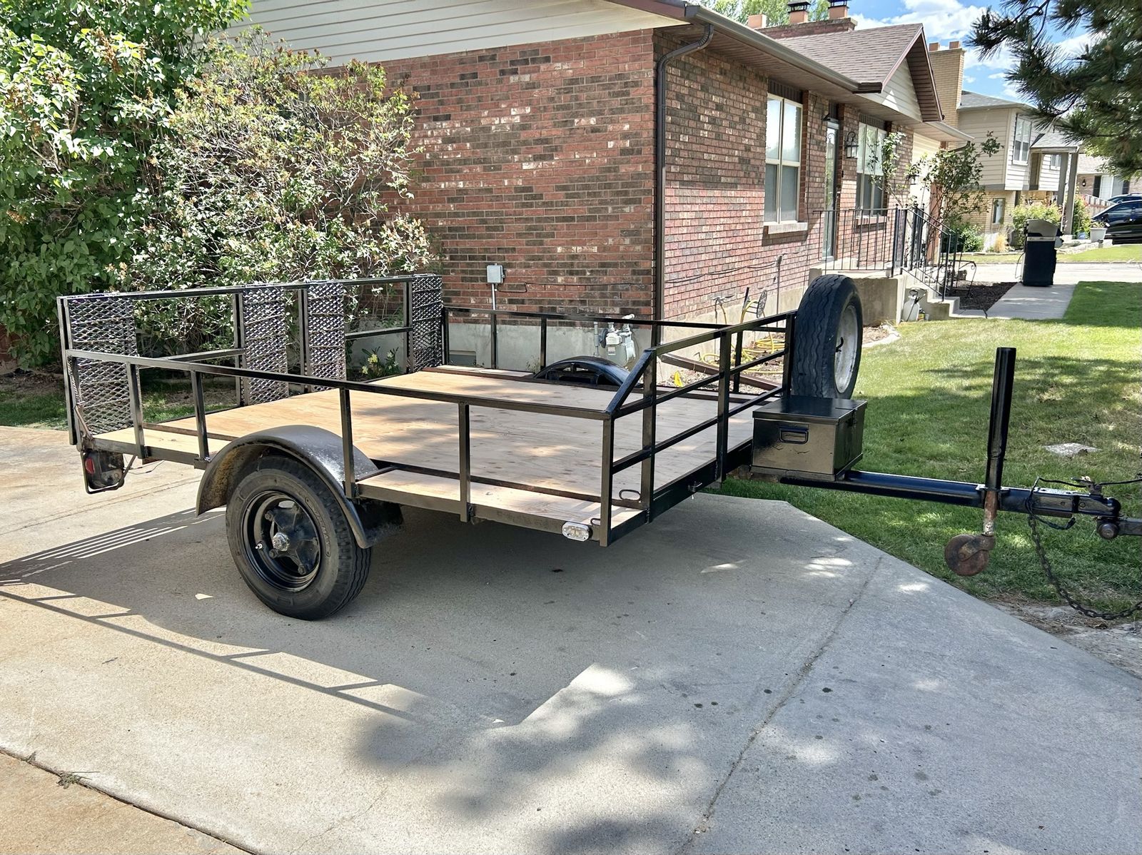 8x8.5 ATV Trailer with Ramp