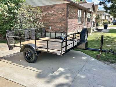 8x8.5 ATV Trailer with Ramp