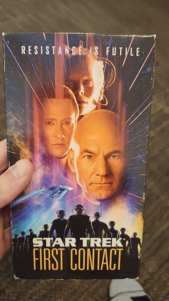 Star Trek First Contact VHS Movie