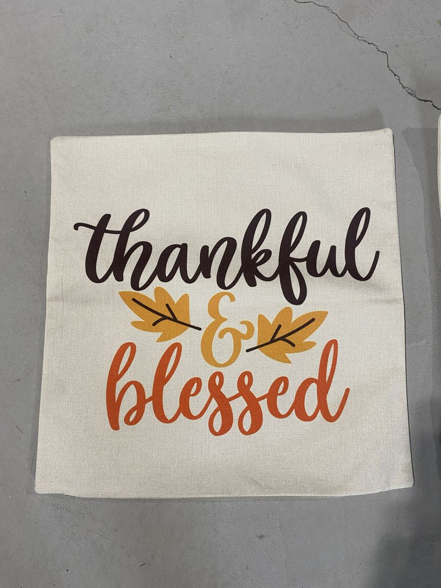 4 Fall Pillow covers 18x18