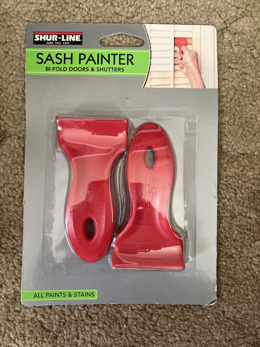 SHUR-LINE Sash Painter for Bi-Fold Doors & Shutters - All Paints & Stains