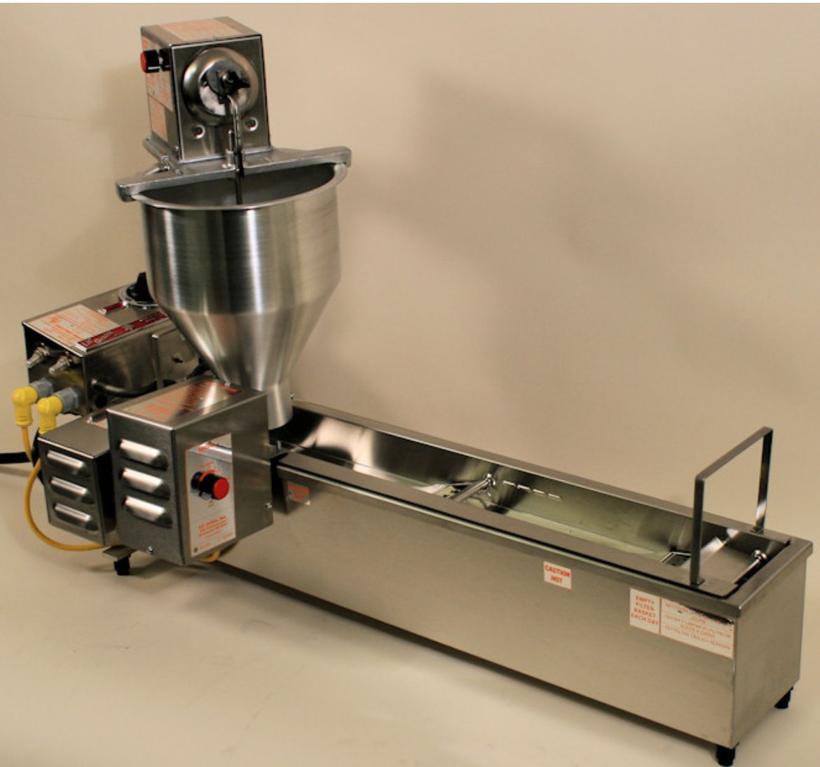 Lil' Orbits SS1200 Mini Donut Machine Automatic Commercial Donut Maker Hopper Fryer