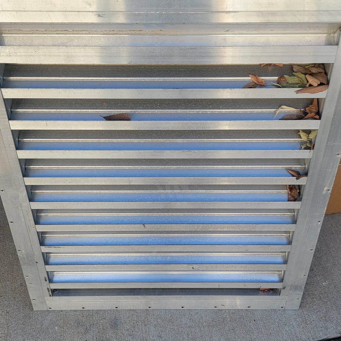 heavy duty aluminum shop wall vent 32x36