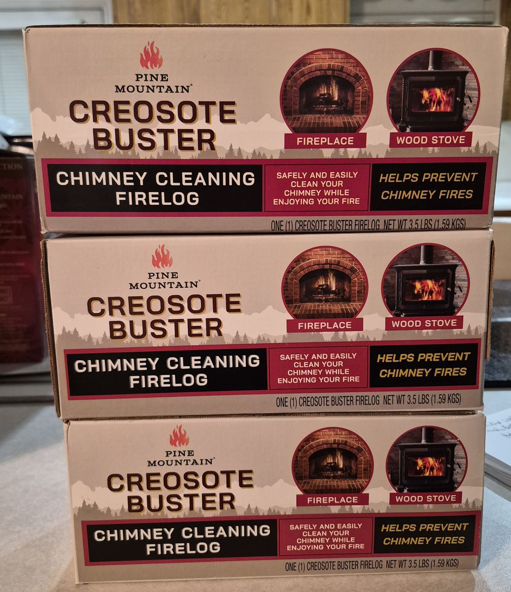 Group of 3 Chimney Cleaning Firelogs