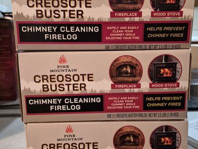 Group of 3 Chimney Cleaning Firelogs