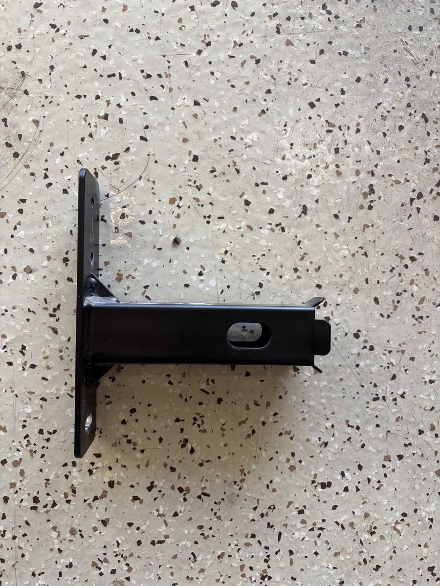1.25” Bike Rack Wall Mount