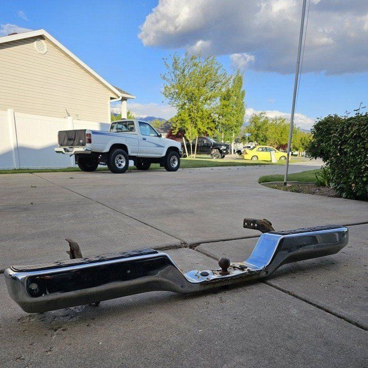 OEM Toyota Pickup Rear Bumper 1989-1995 (Original
