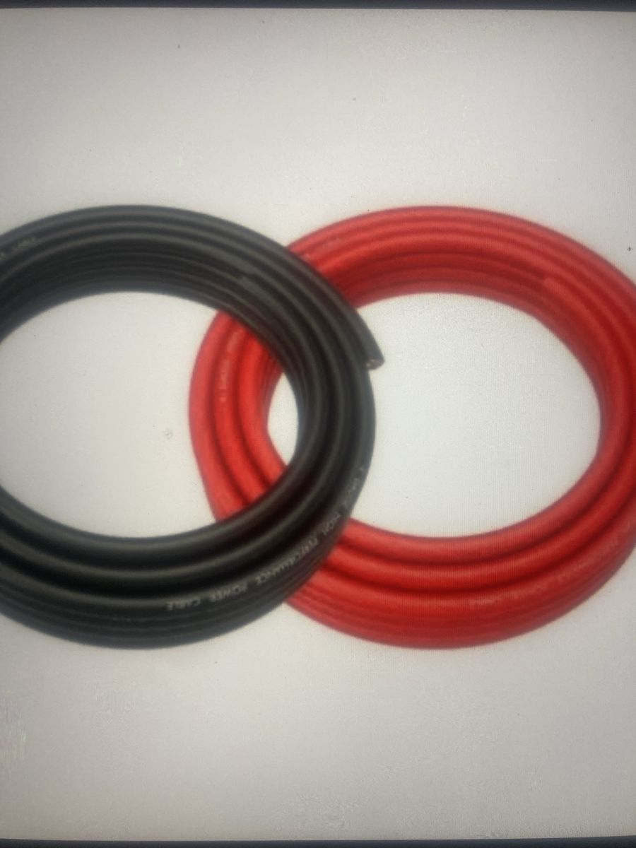 CKRIX High Performance Power Cable Red & Black CCA Copper PVC Jacket
