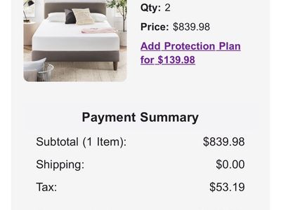 Wayfair Sleep 12" Medium Memory Foam Mattress - King Size