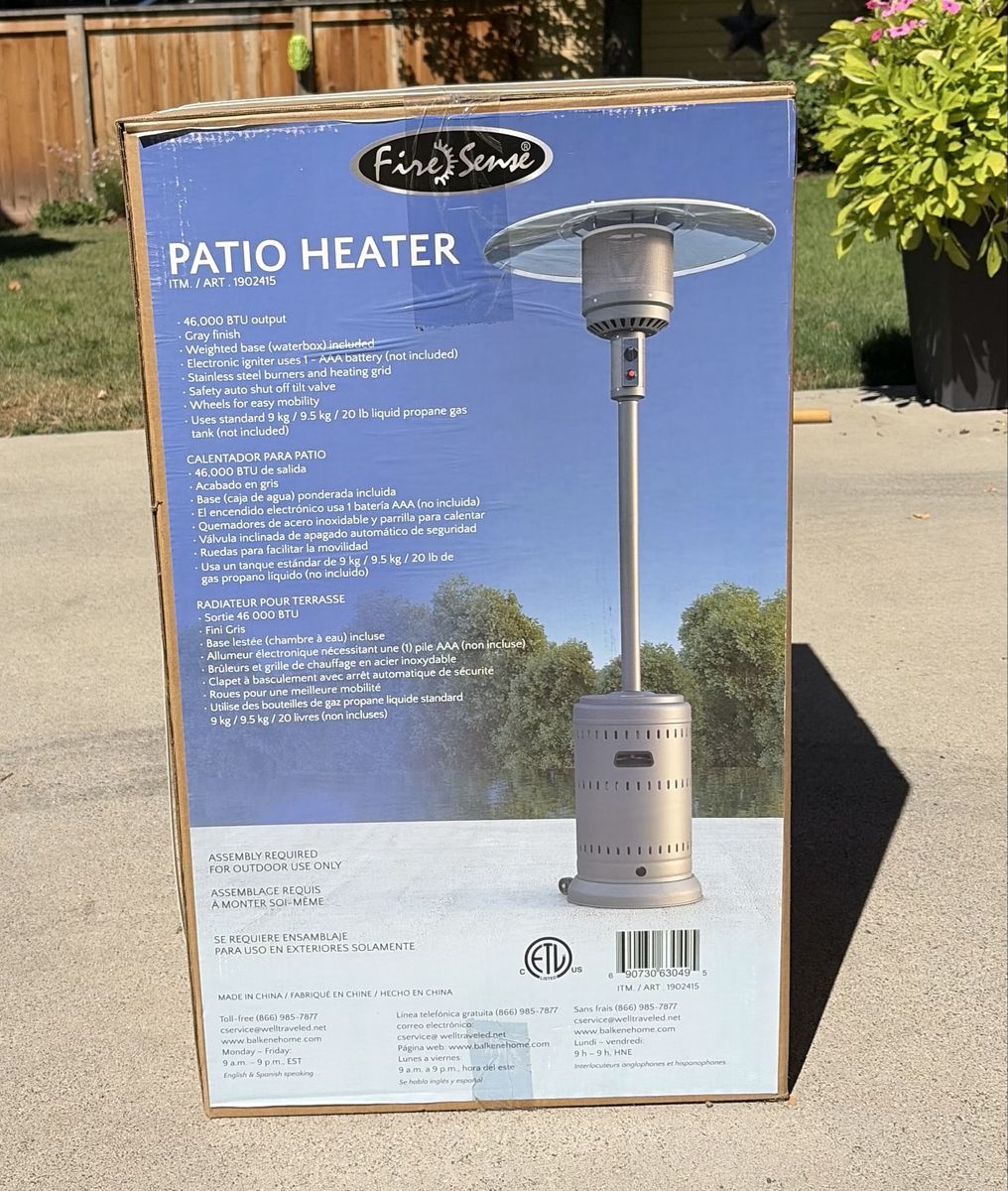 NEW Propane Patio Heater