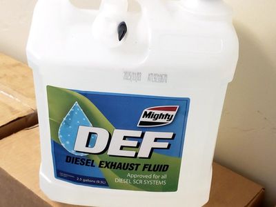 Def fuel
2 1/2 gal jug of def w