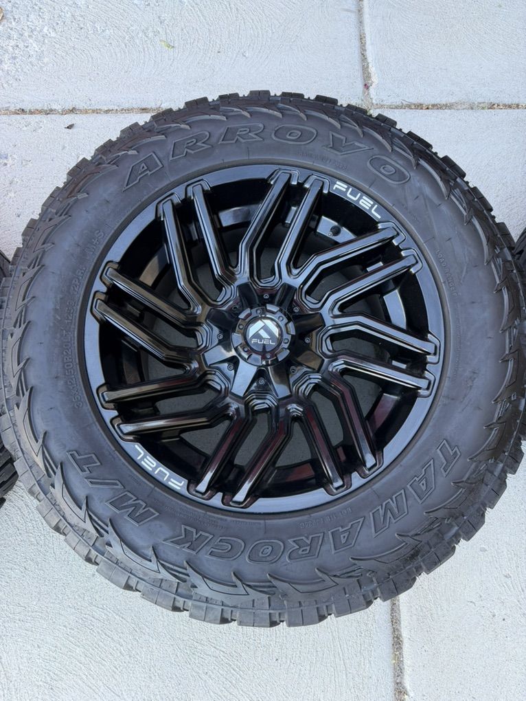 Fuel Wheels and Arroyo Tires