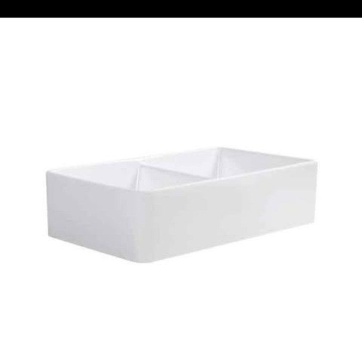 Altair
Trieste White Ceramic 32 in. Double Bowl Fa