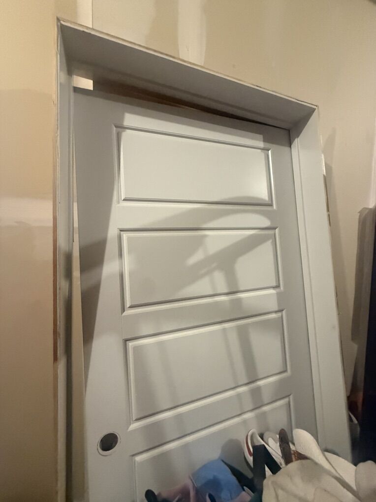 Brand New Door And Door Frame