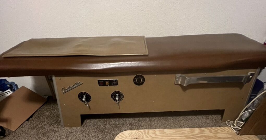 Chiropractor Back Table