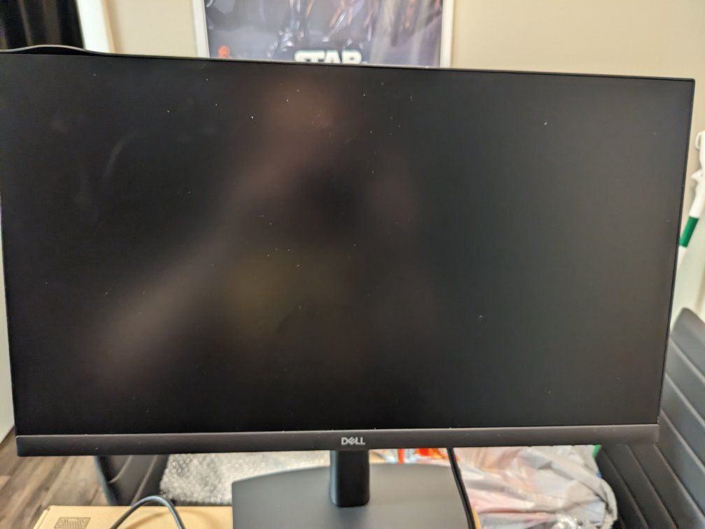 Dell S2421HGF 23.8" 144Hz FHD 1ms Gaming Monitor, Montech PC Case, Headset, Keyboard