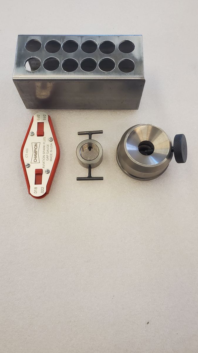 Heavy Duty Spark Plug Gap Setting Tool With Retractable Gap Gauge and More
