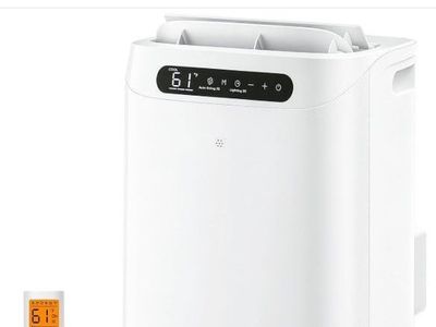 14000 BTU portable air conditioner/dehumidifier