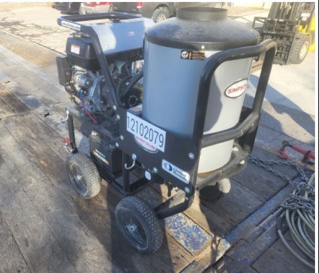 Mobile Gas HOT Water pressure washer